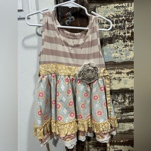 Mustard pie dress